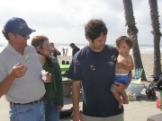 Victor 0402.jpg: 2005/10/06 - Victor's 1st Birthday Party on Oceanside Beach - 2005